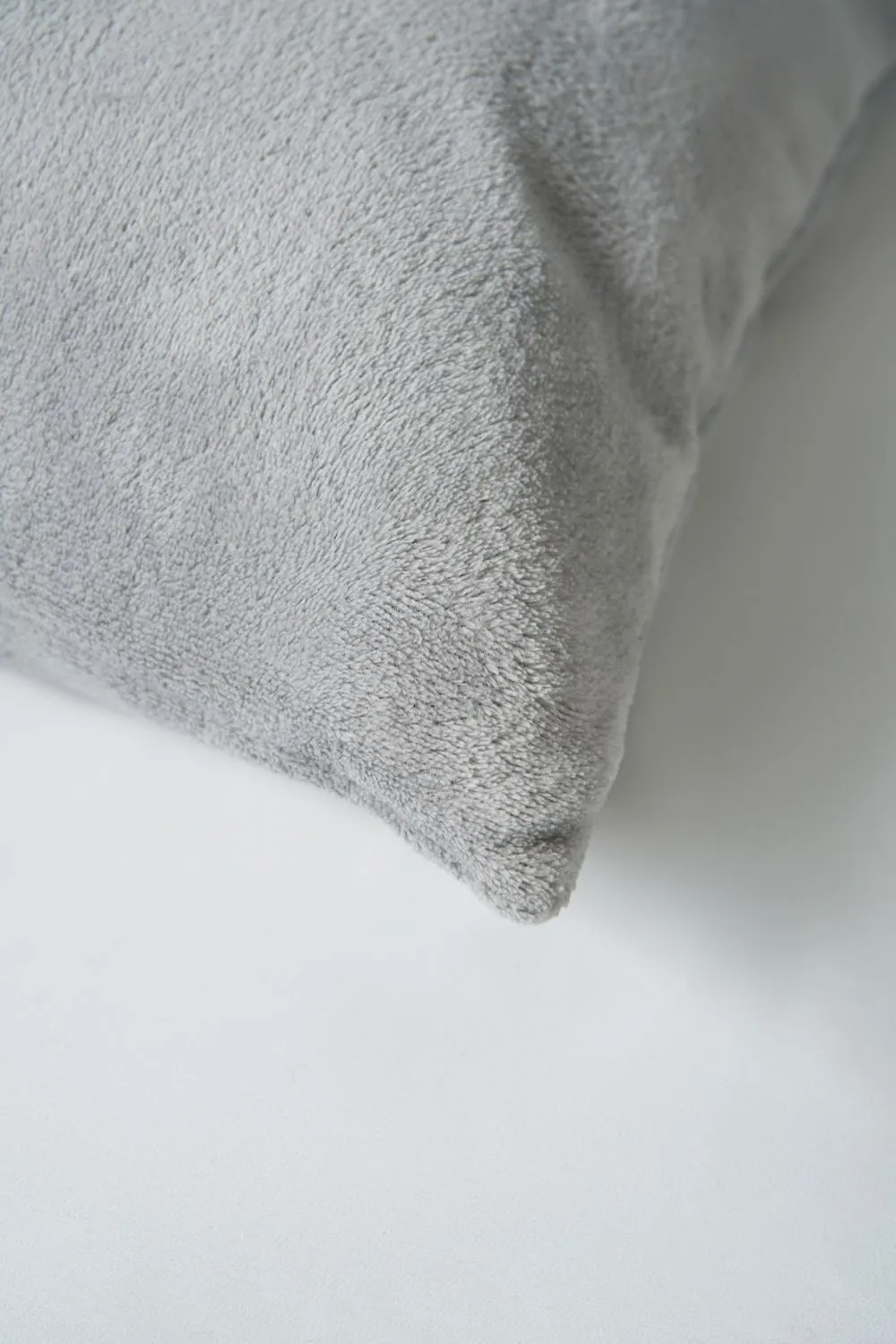 BHS Microfleece Cushion in Silver 4
