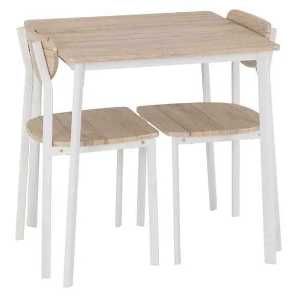 Riley Dining Table with 2 Dining Chairs 3