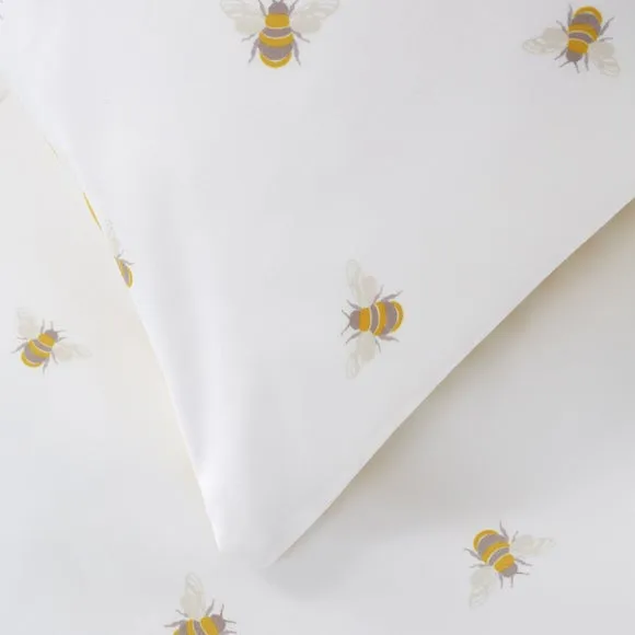 Printed Bee Duvet Cover & Pillowcase Set 5