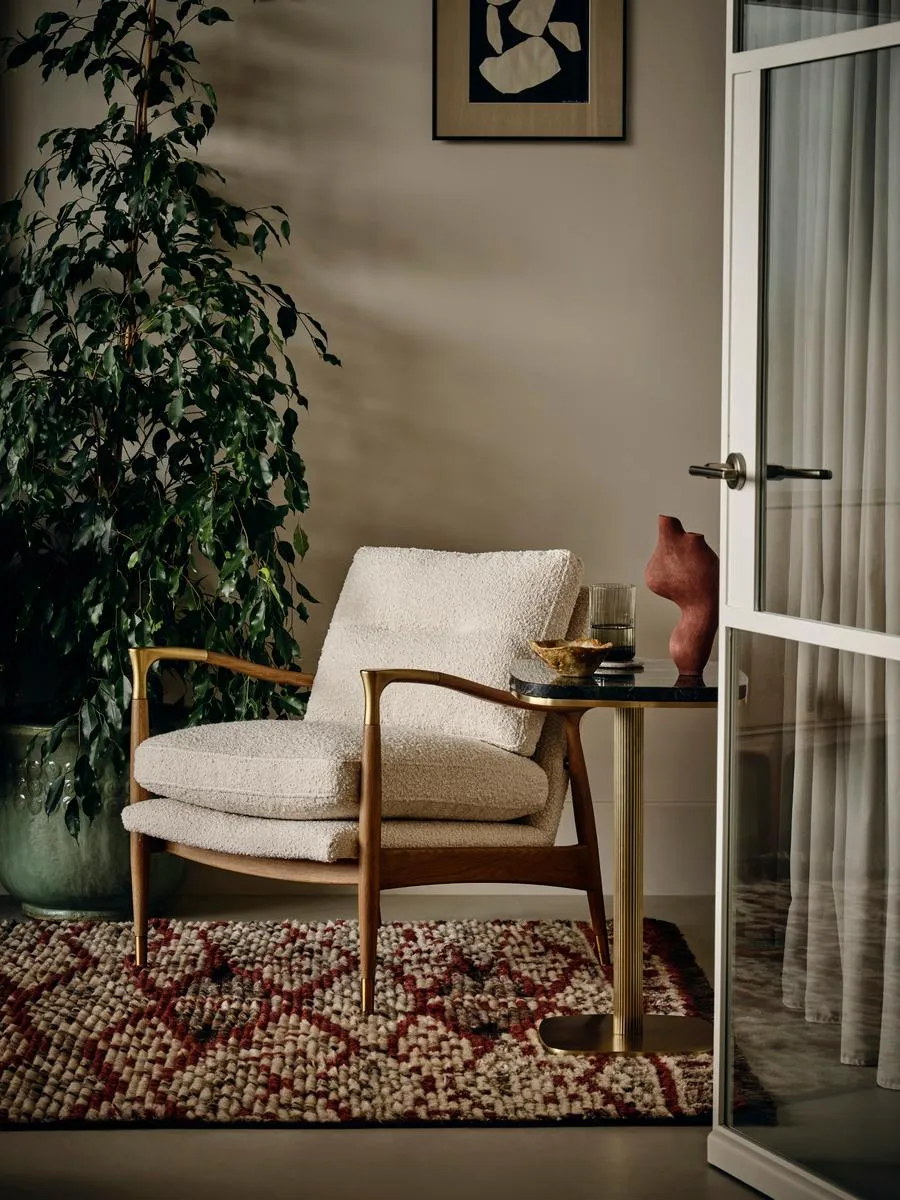 Theodore Armchair, Boucle, Natural