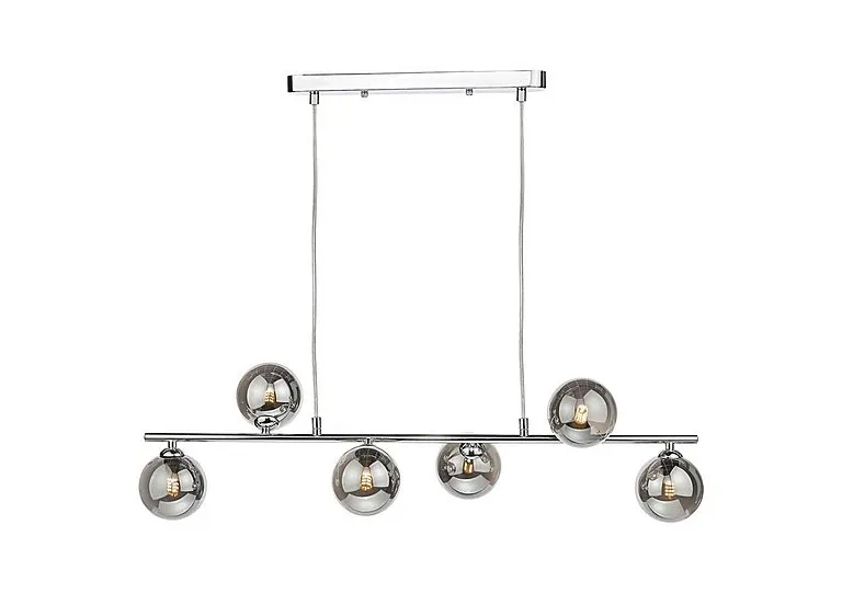 Spiral 6 Light Bar Pendant
