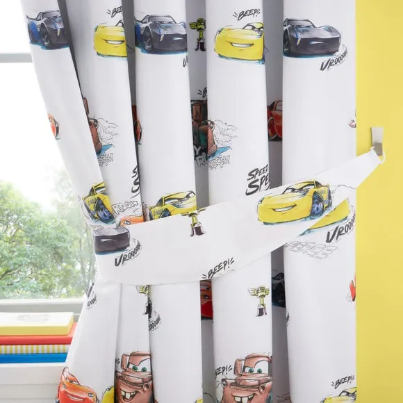 Pixar Cars Blackout Eyelet Curtains 3