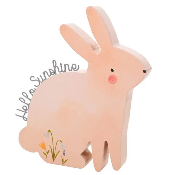 Hello Sunshine Rabbit Plaque 2