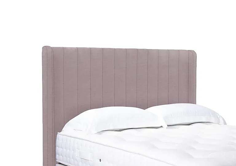 Artisan Collection Austin High Floor Standing Headboard - Double - Plush Lilac