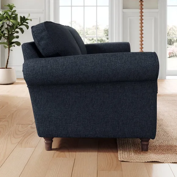 Flori Soft Chenille 4 Seater Sofa 3