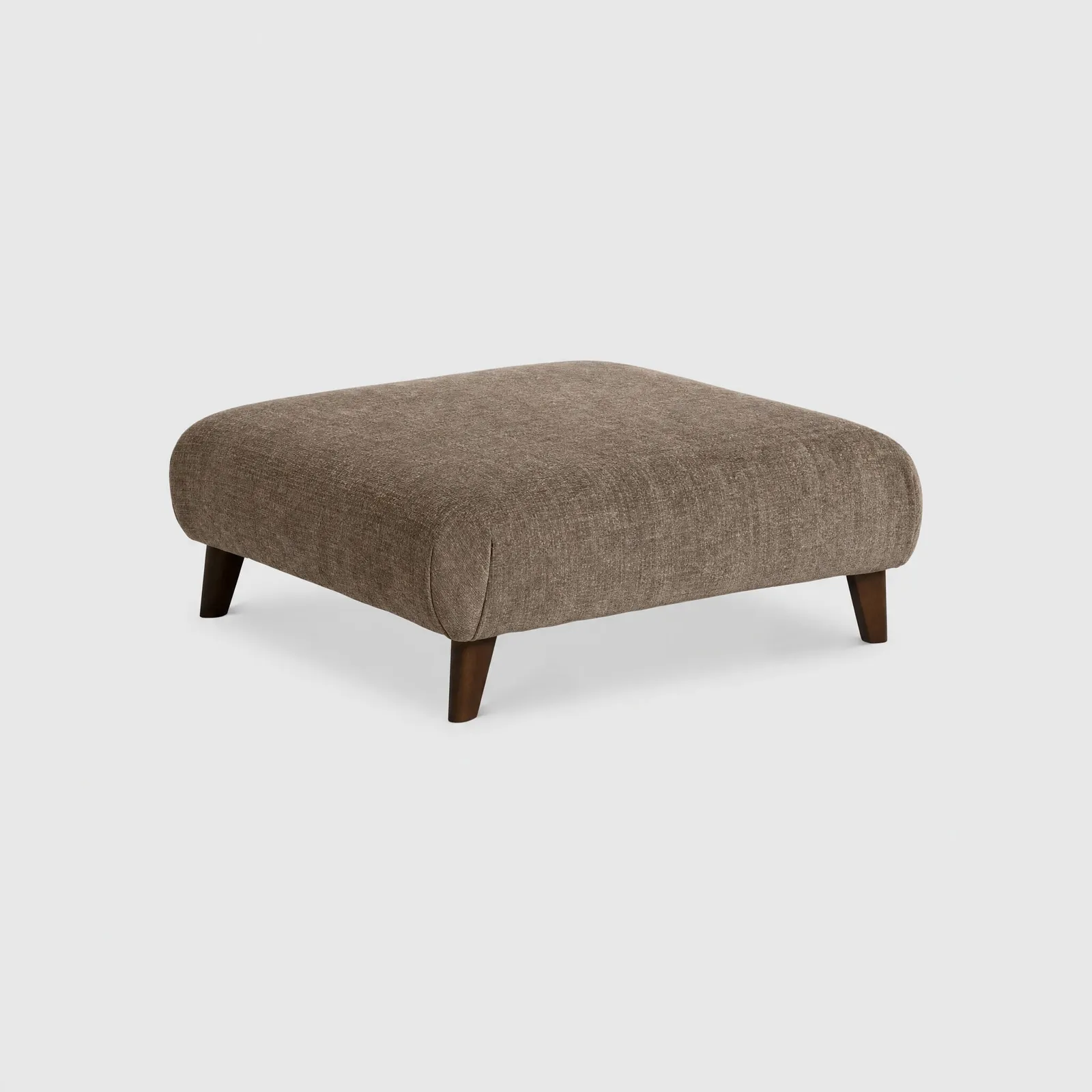 Benton Footstool 85X85Cm, Brown | Barker & Stonehouse 1