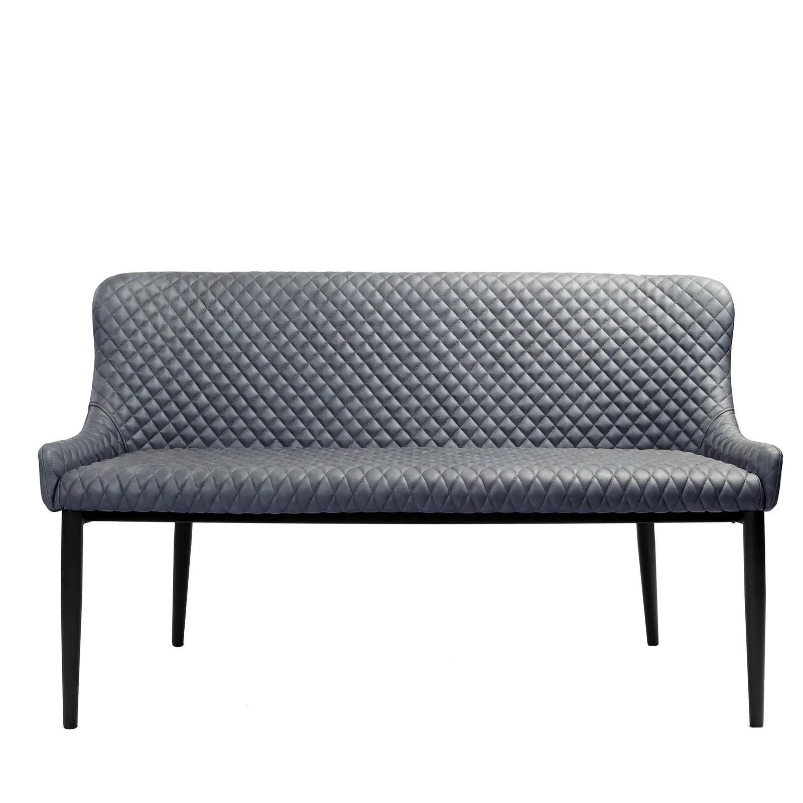 Montreal 2 Seater Dining Bench, Faux Leather, 133cm