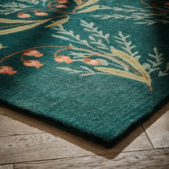 Moorland Floral Wool Rug 2