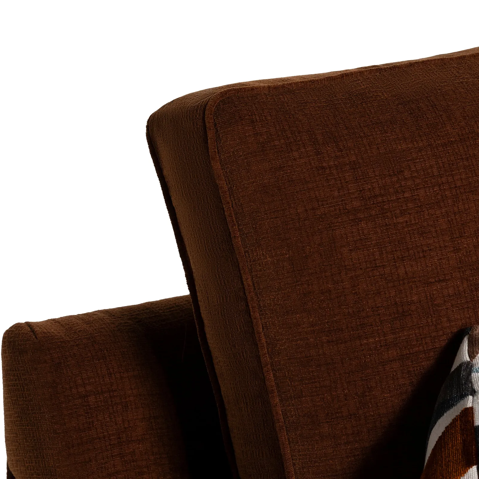 Finnick 2 Seater Sofabed Deluxe (Memory Foam), Brown | Barker & Stonehouse 3