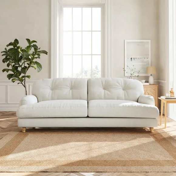 Martha 4 Seater Chenille Soft Texture Sofa