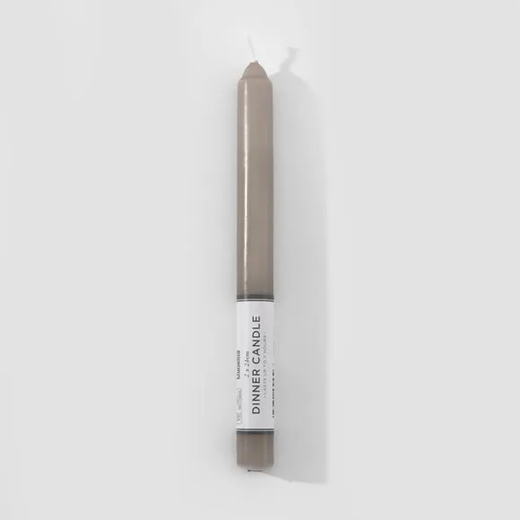 Unscented Single Taper Candle 3