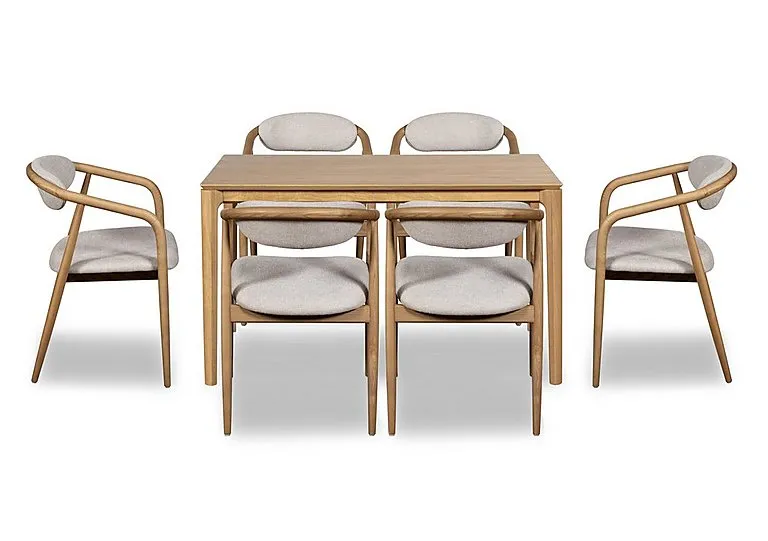Winchester Rectangular Extending Dining Table 6 Dining Arm Chairs