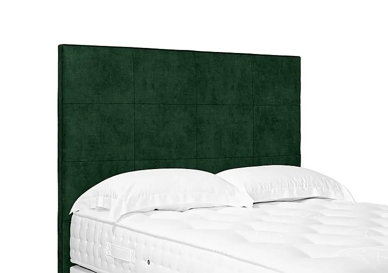 Artisan Collection Elwood High Floor Standing Headboard - Single - Tormaline Green