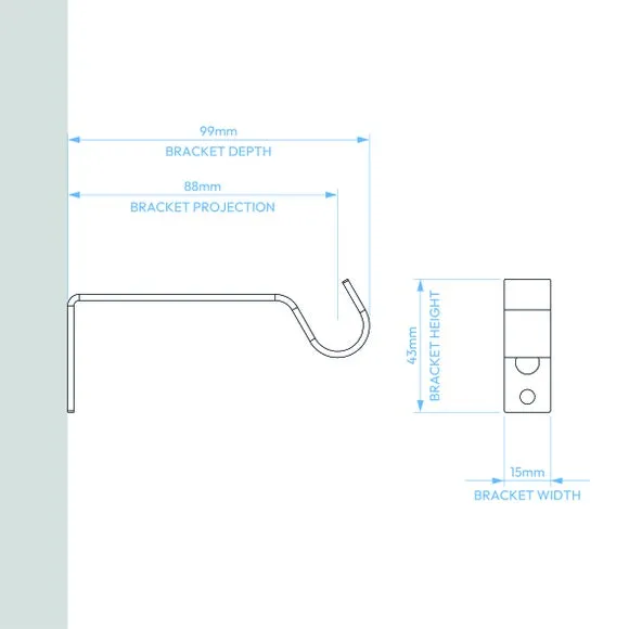 Globe Extendable Metal Eyelet Curtain Pole 4