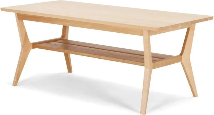 Jenson Coffee Table, Solid Oak