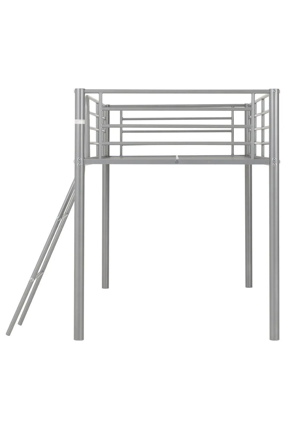 Seconique Kora Mid Sleeper Single in Metallic Silver 3