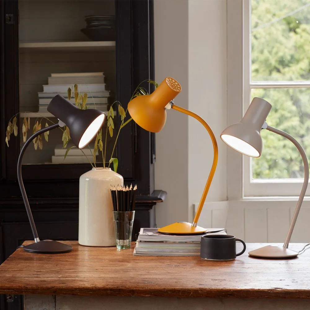 Anglepoise Type 75 Mini Table Lamp Black Umber 4