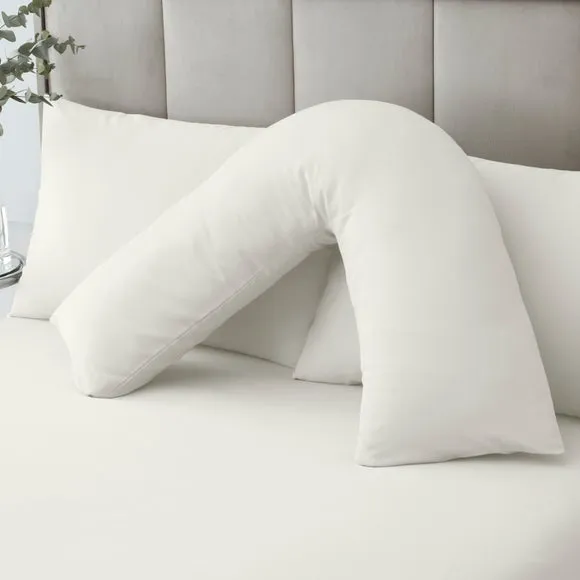 Hotel 230 Thread Count 100% Cotton Sateen V-Shape Pillowcase