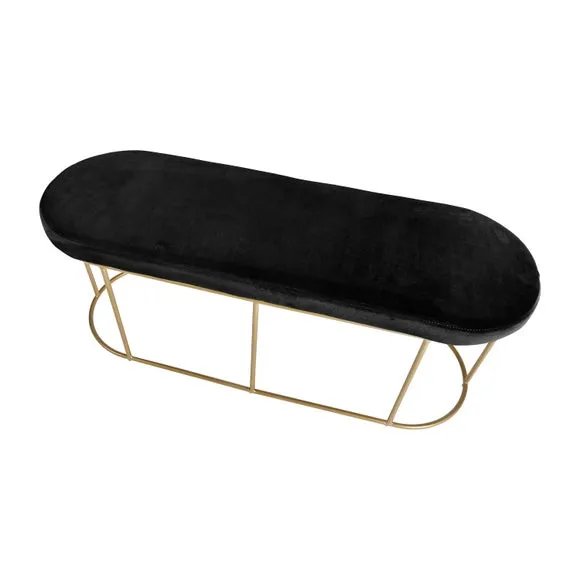 Nino 2 Seater Velvet Bench 5