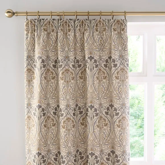 Lucetta Pencil Pleat Curtains (Blackout Available) 1