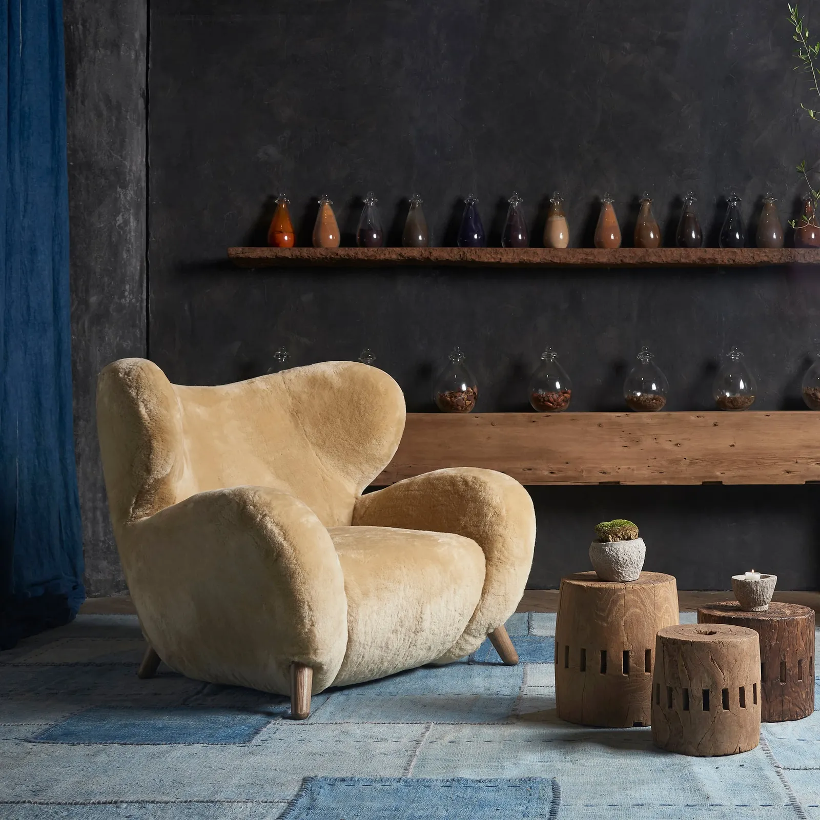Timothy Oulton Manx Armchair, Neutral Fabric | Barker & Stonehouse 2