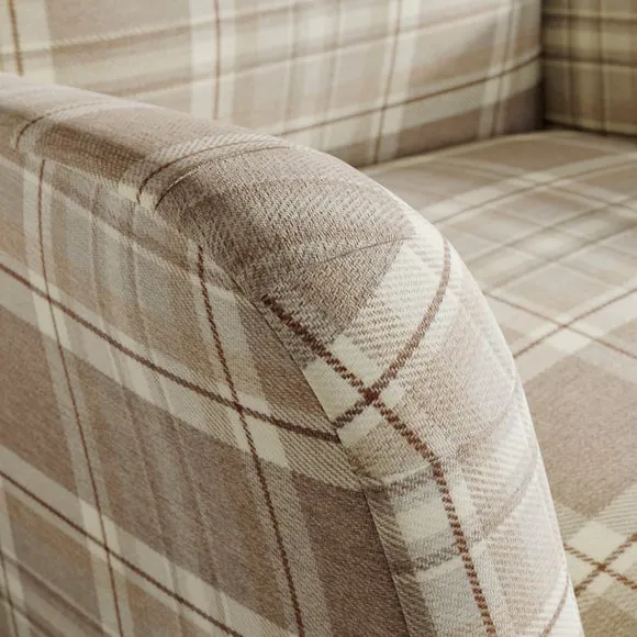 Charnwood Check Grande Armchair 3