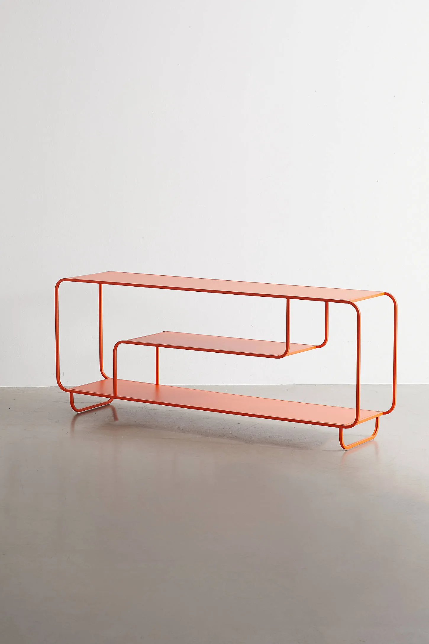 Alana Orange Console Media Stand - Orange 3