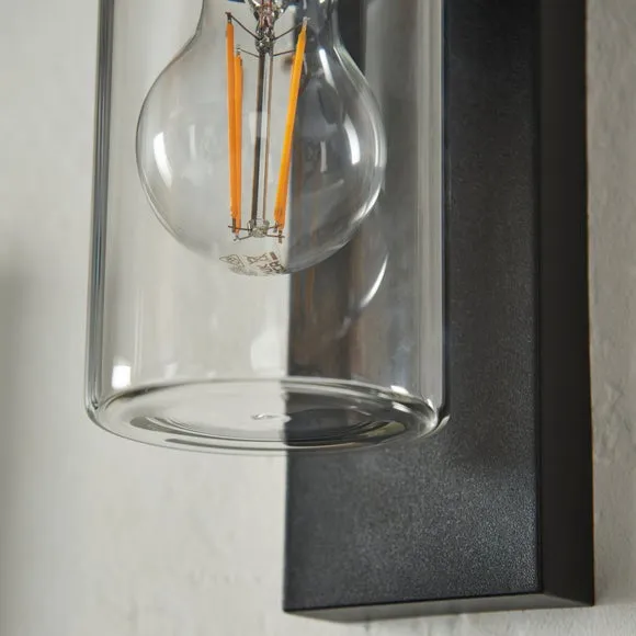 Fulton Industrial Indoor Outdoor Wall Light 2