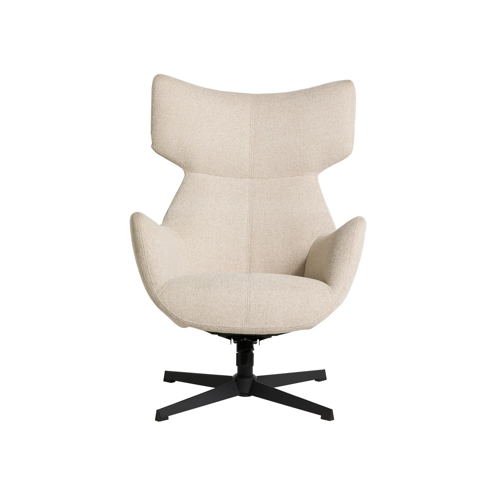 Pendock Beige Swivel Armchair, Neutral Fabric | Barker & Stonehouse 3