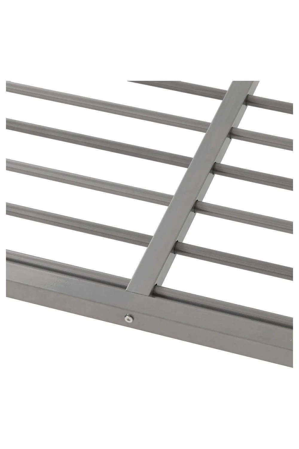 Seconique Tandi Triple Sleeper Bunk Bed (Single top bunk / Double bottom bunk) in Metallic Silver 5