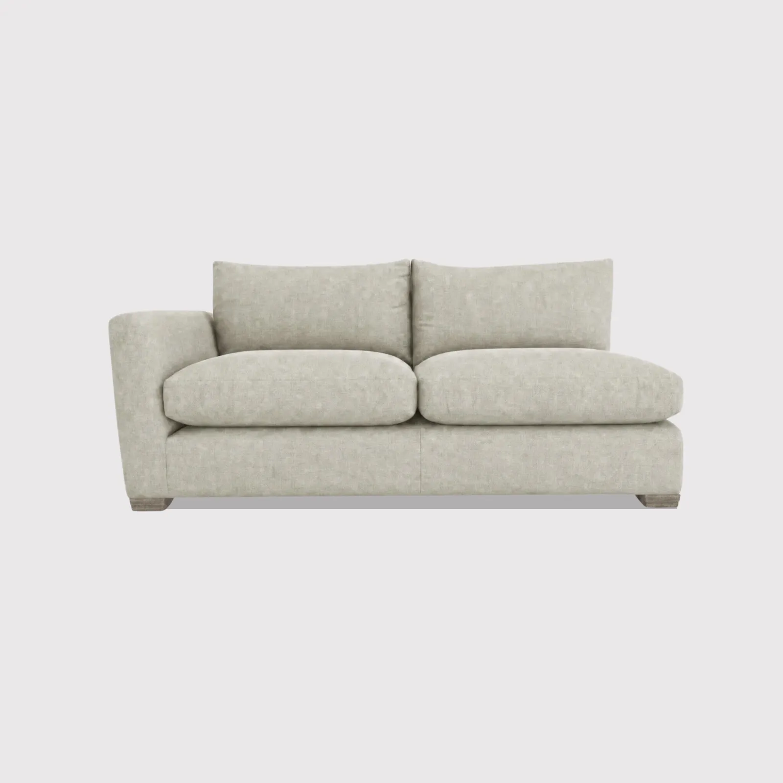 Floyd 1 Arm Modular Sofa Unit Left, Green Fabric | Barker & Stonehouse 1