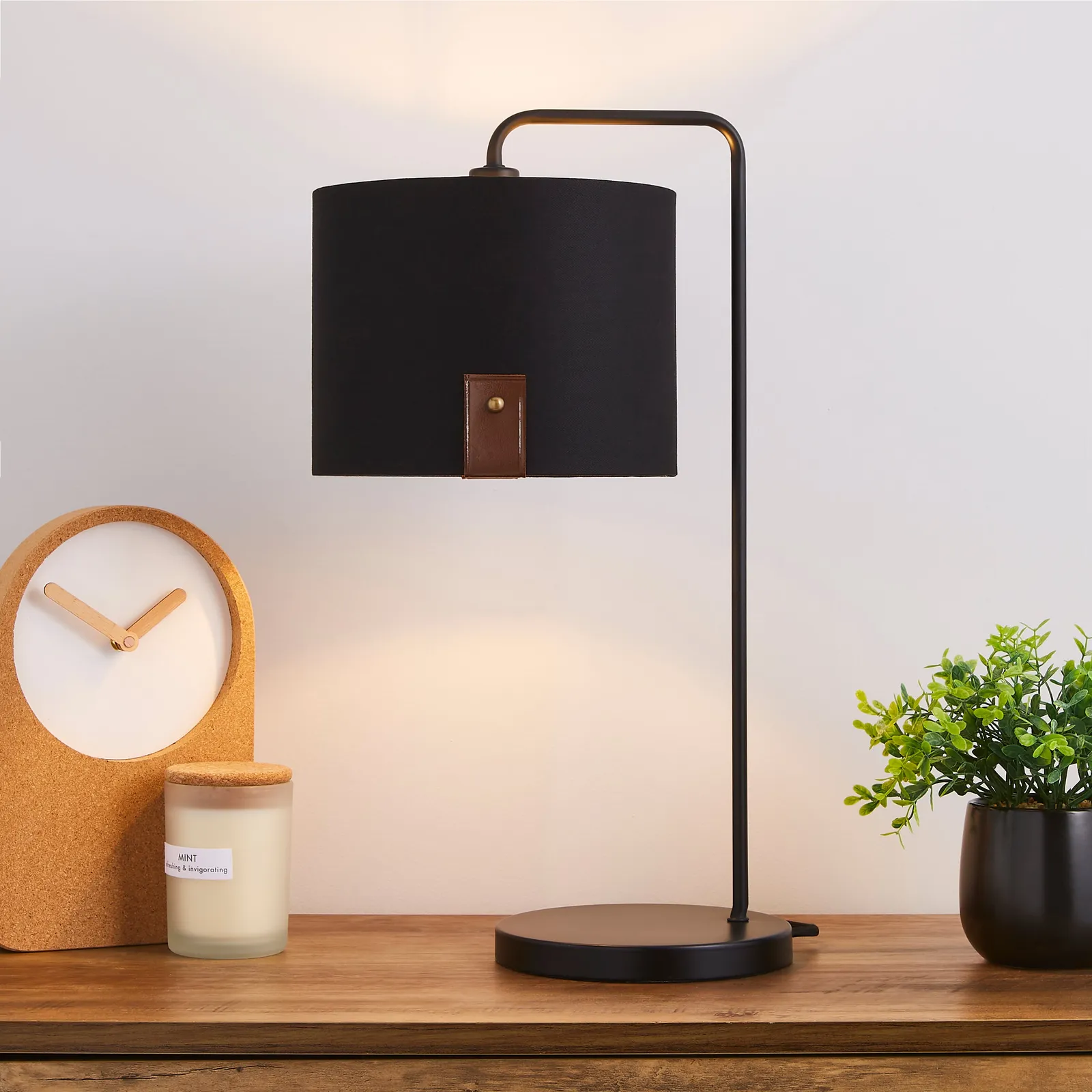 Dorrian Table Lamp Black