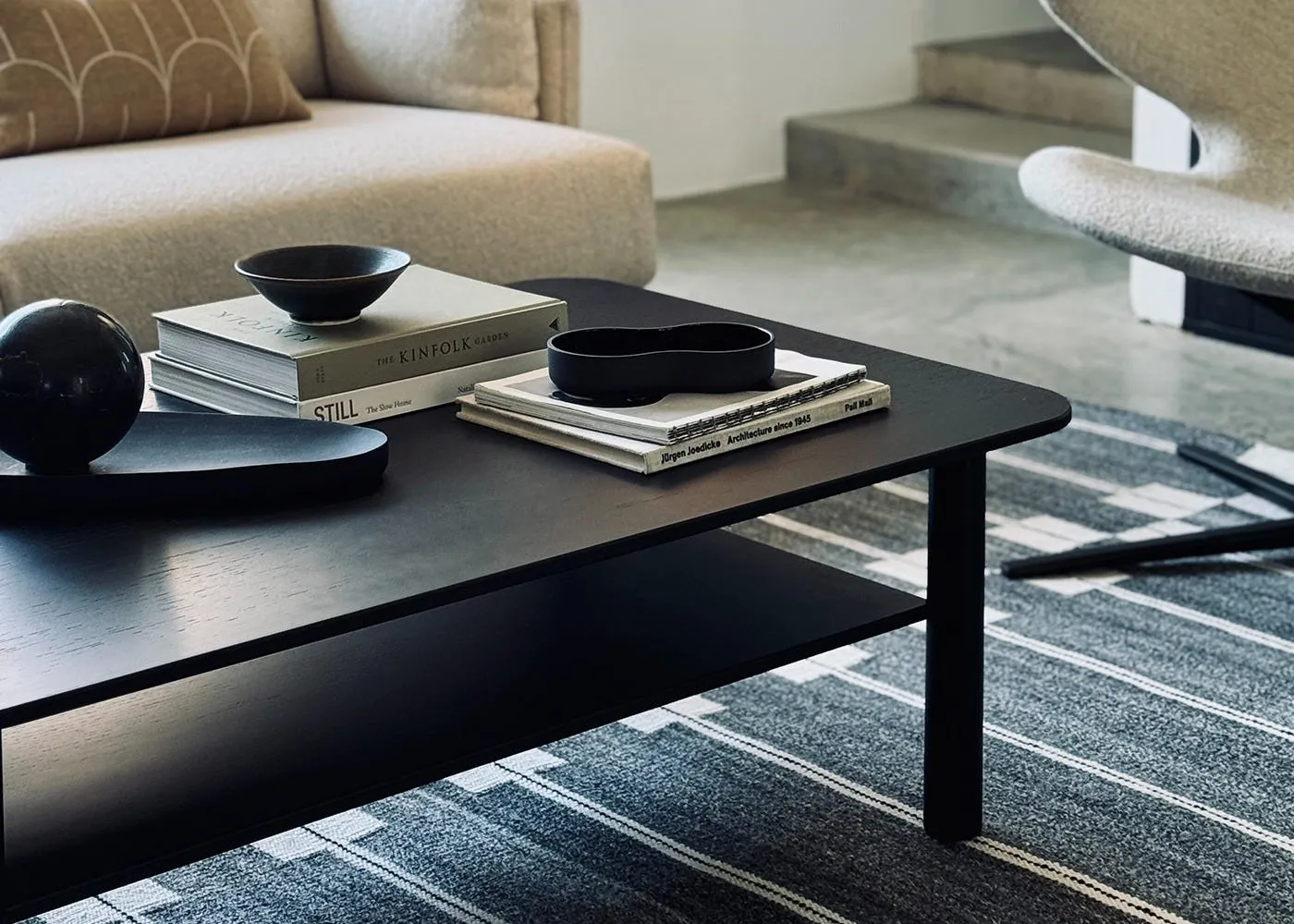Case Port Rectangular Coffee Table Oak 3