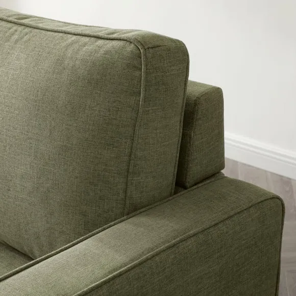 Kayden Chenille Reversible Trundle Corner Double Sofa Bed 3