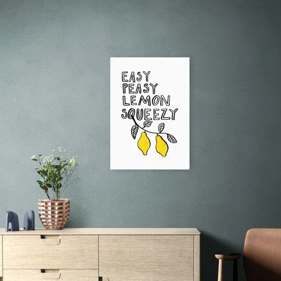 East End Prints Easy Peasy Lemon Print by Keren Parmley 1