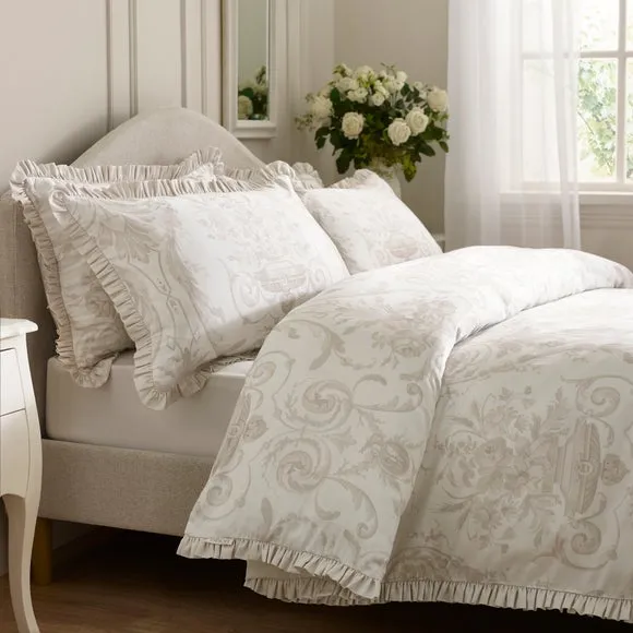 Dorma Archive Regency 100% Cotton Duvet Cover & Pillowcase Set 3