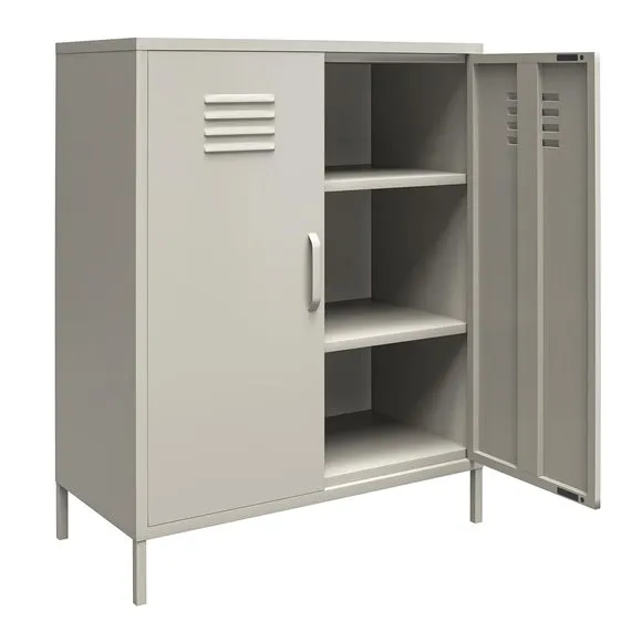 Bradford 2 Door Metal Storage Cabinet 5
