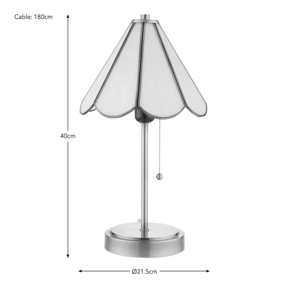 Colette Mid Century Table Lamp 6