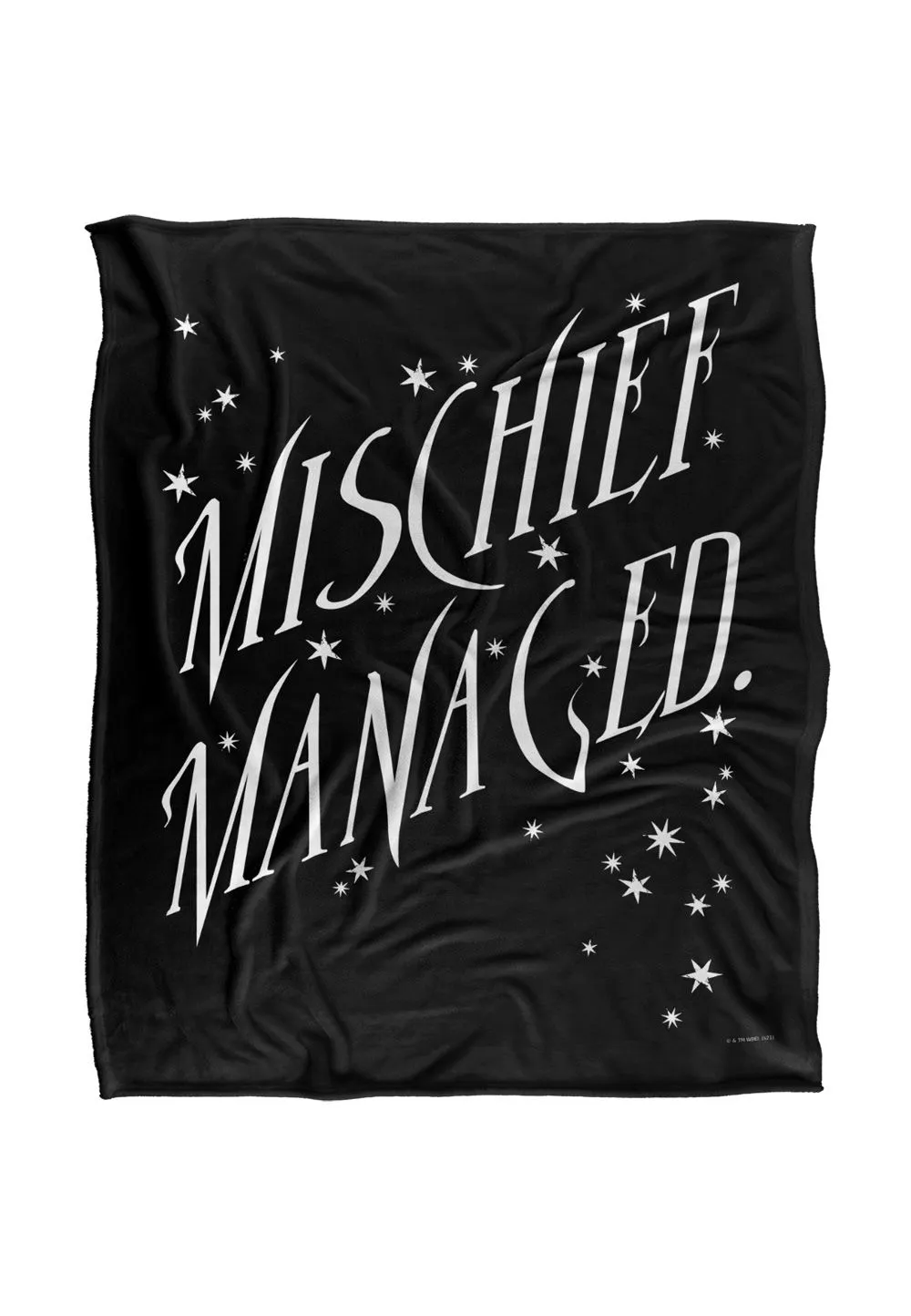 Harry Potter Mischief Managed 4 Officially Licensed Silky Touch Super Soft Throw Blanket 152x127 cm in White