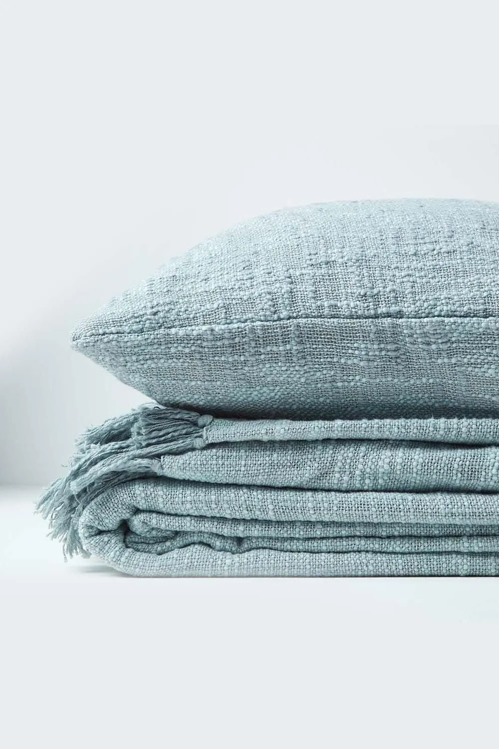Homescapes Nirvana Cotton Cushion Cover in Grey 5