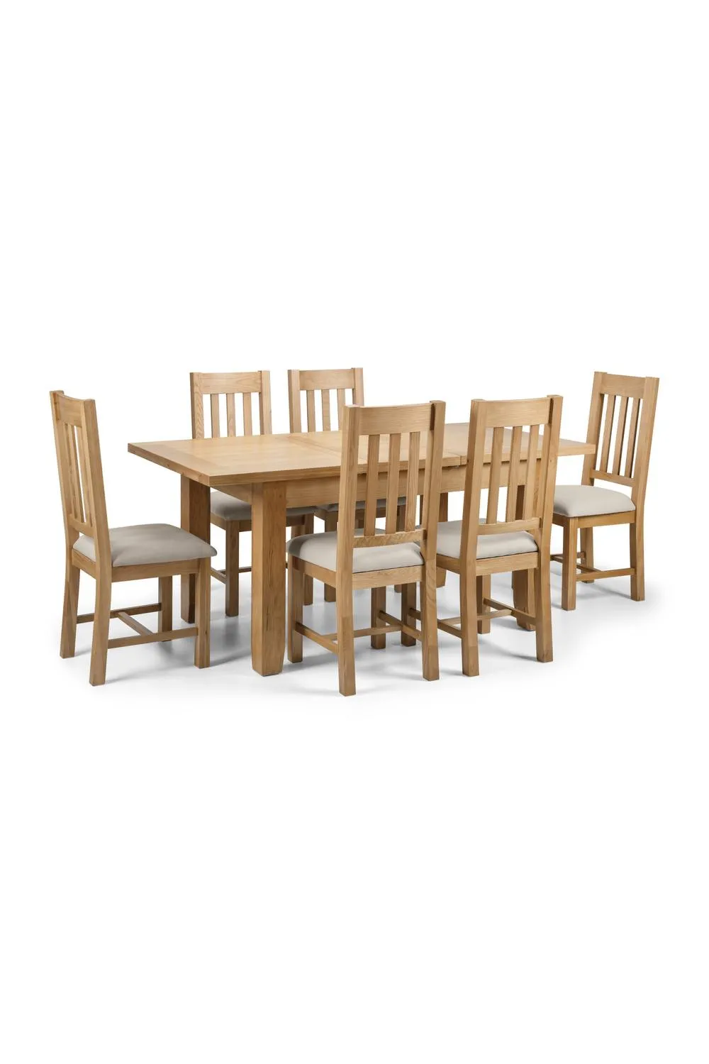 Julian Bowen Hereford Dining Chair (Set of 2) in Light Oak 6