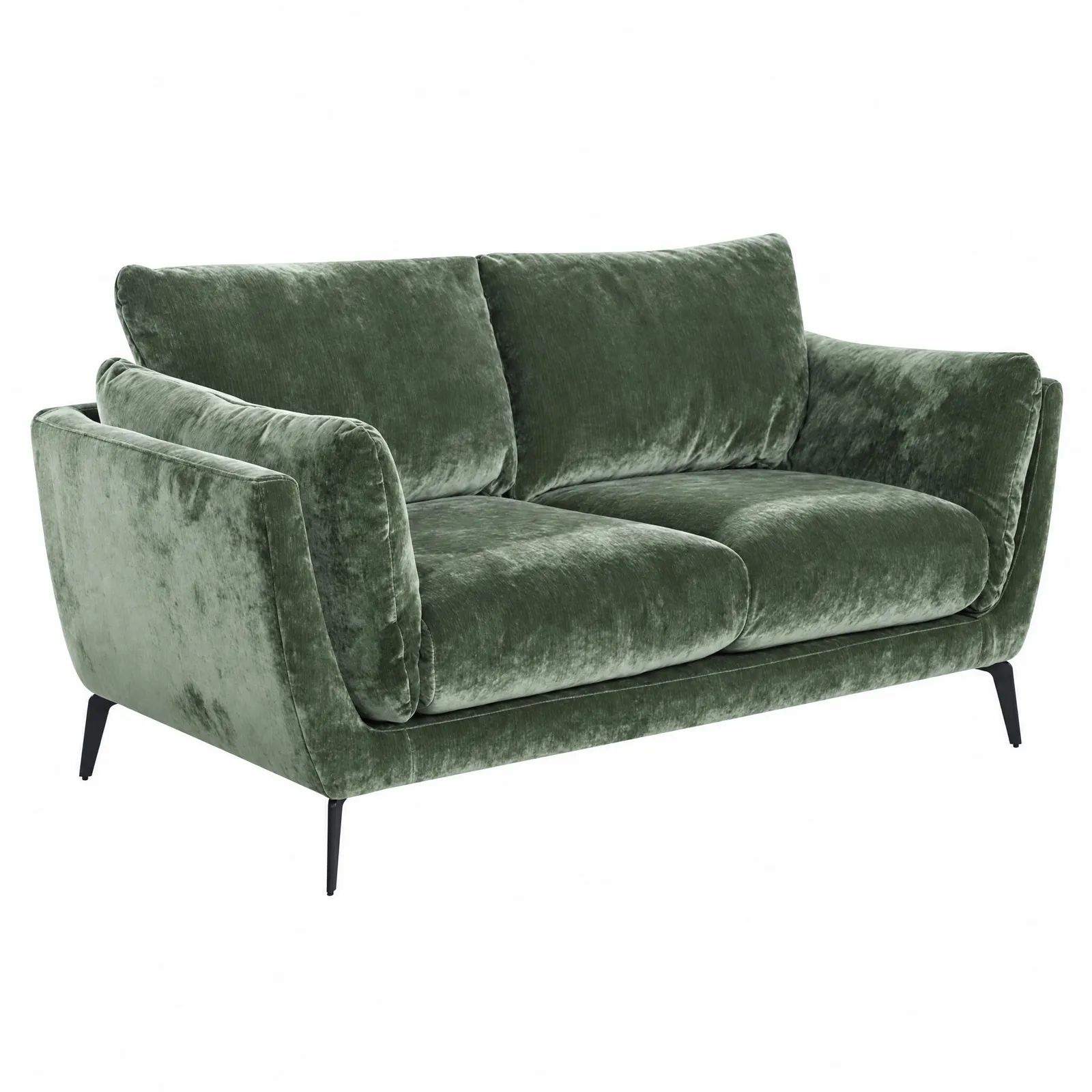 Boone 2 Seater Sofa, Green Velvet | Barker & Stonehouse 4