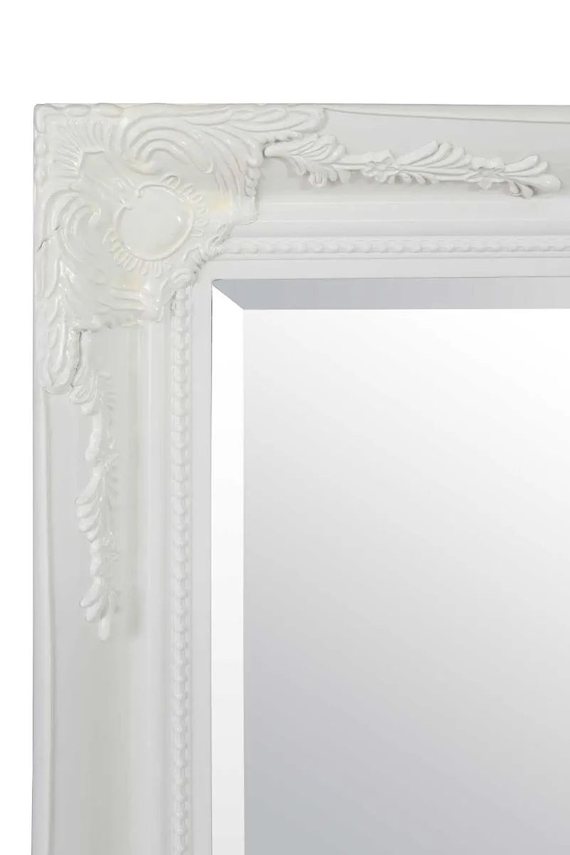 MirrorOutlet Buxton White Large Leaner Mirror 140 x 109 CM 6