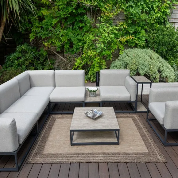Concept Looms Sumac Indoor Outdoor Border Rug 5