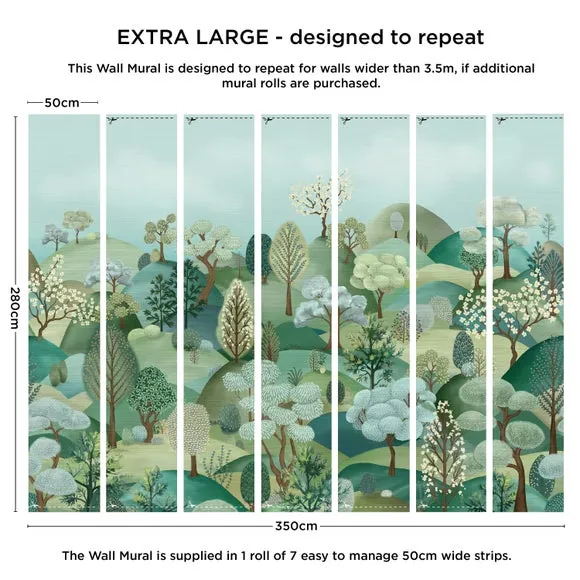Hillside Wall Mural 4