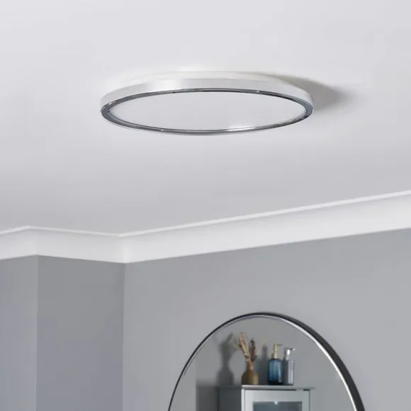 Core LED Flush Bathroom Ceiling Light 2