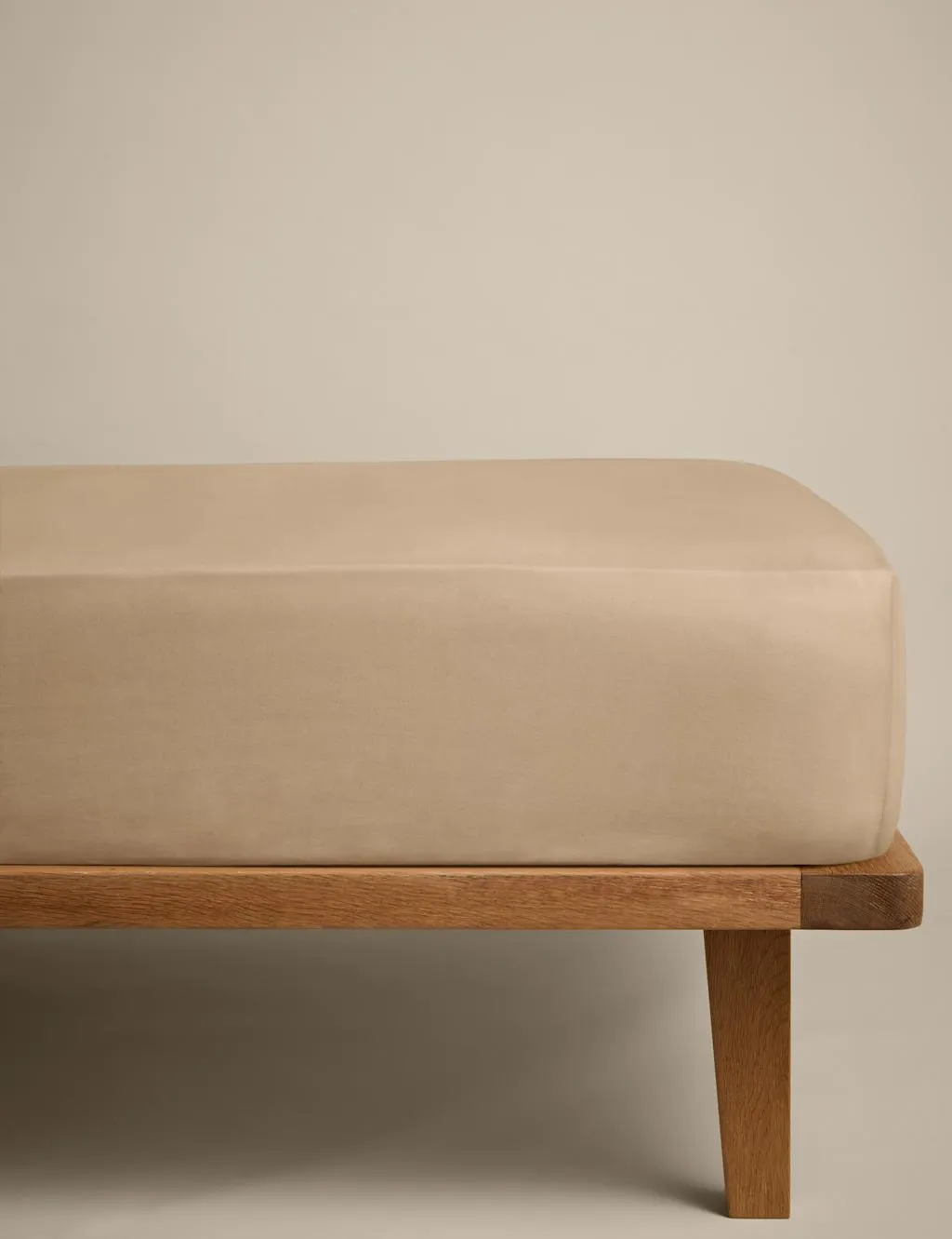 M&S Cotton Rich Deep Fitted Sheet Biscuit