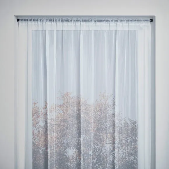 Extendable Net Curtain and Voile Tension Rod 3