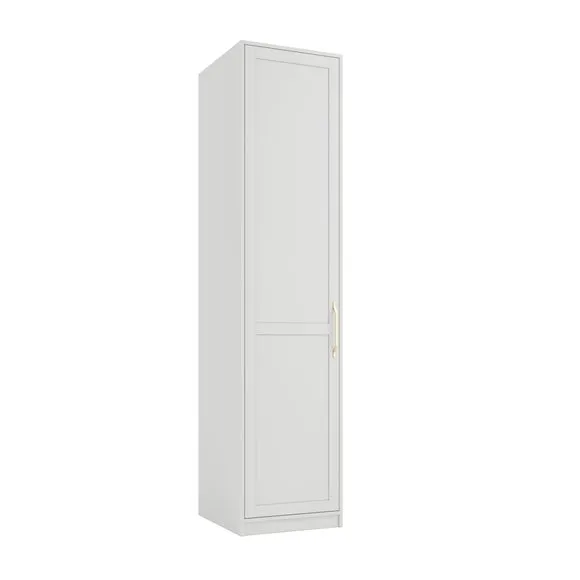 Austen Single Wardrobe, White 4