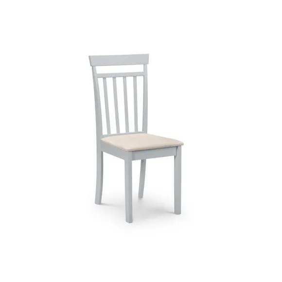 Return - Coast Set of 2 Dining Chairs, Faux Linen 2